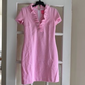 LILLY PULITZER Tisbury Stripe Ruffle Neck Dress